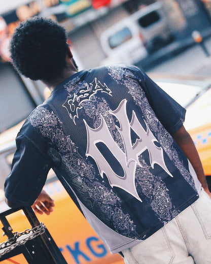 Black GS4 mesh jersey