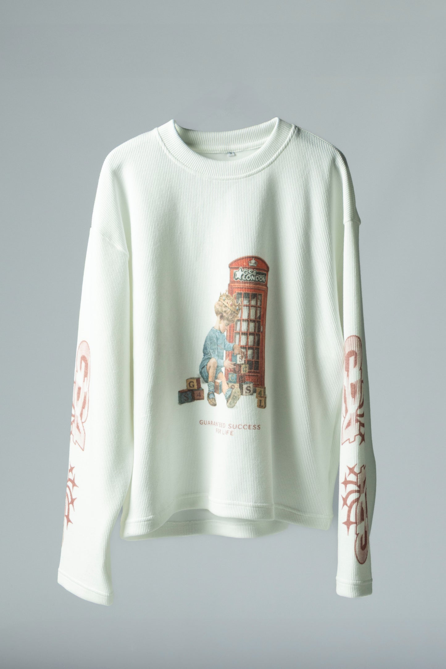 "Building Success" Waffle Knit Long Sleeve