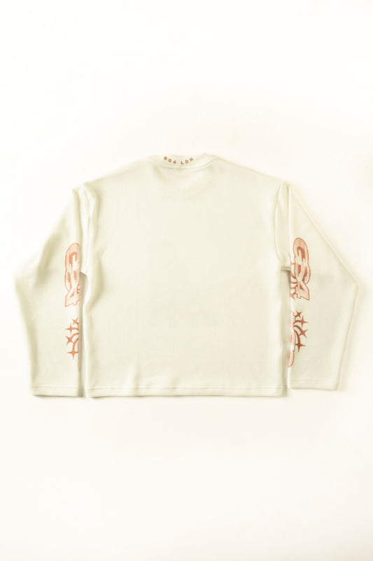 "Building Success" Waffle Knit Long Sleeve